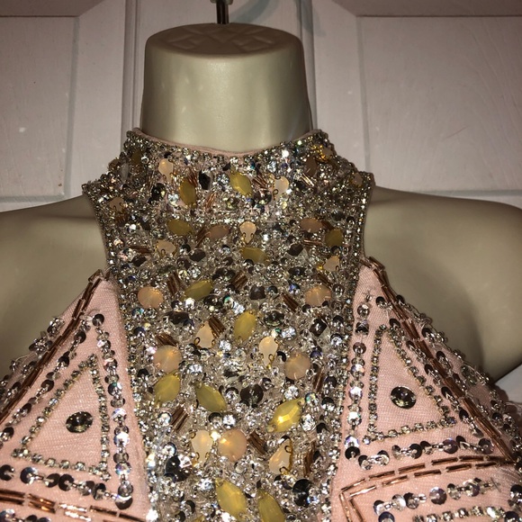 DAVE AND JOHNNY SIZE 5/6 TWO PIECE PROM DRESS! - Picture 7 of 8